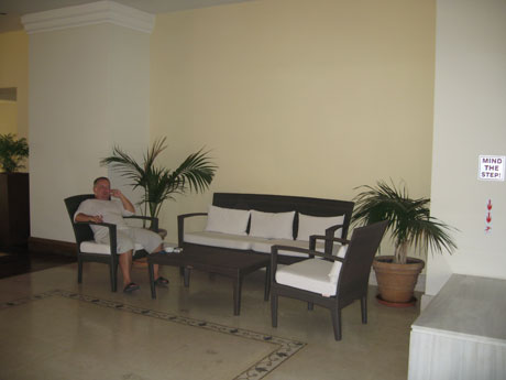 Hotelhalle Korfu