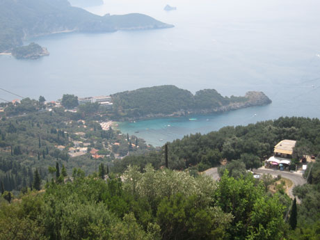 Corfu Island Coastal Panorama