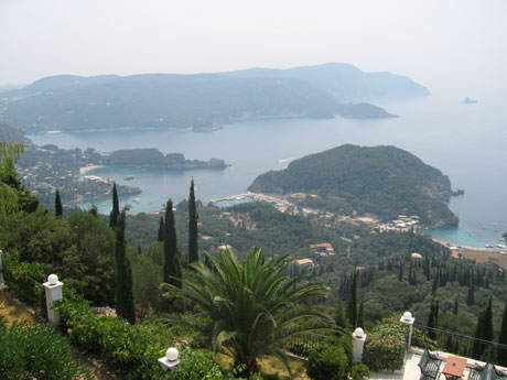 Corfu Panorama From Red Fox Terrace