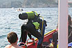 Tourist Scuba Diving Boat In Corfu